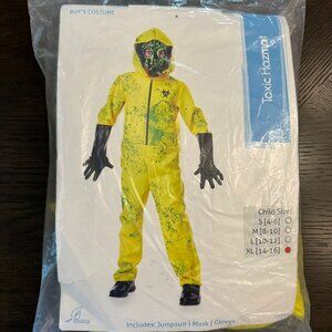Toxic Hazmat Costume, Youth XL
